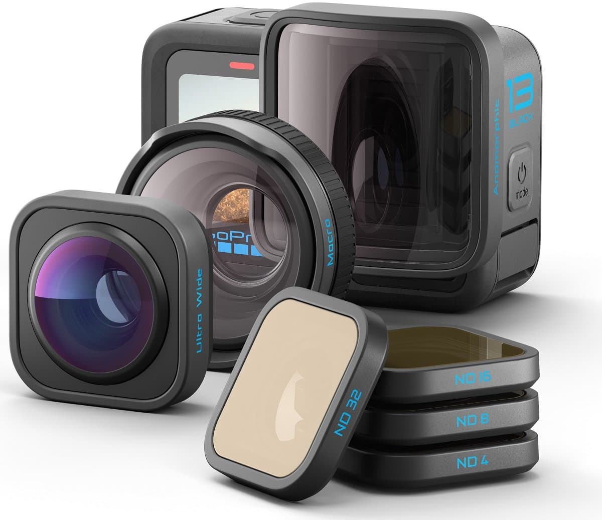 GoPro HERO13 Lens Collection - Zwart
