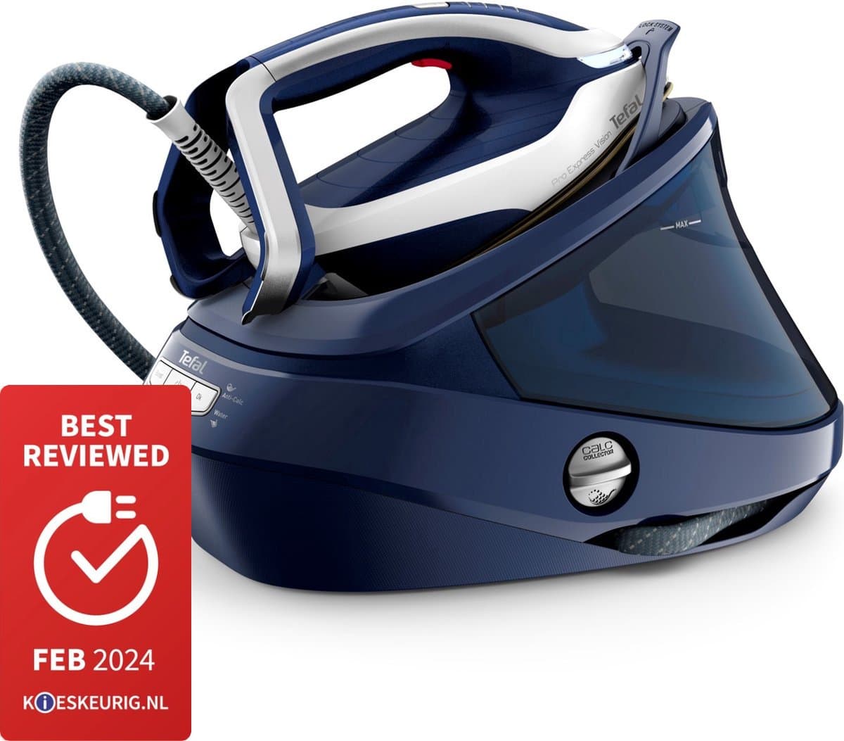 Tefal Pro Express Vision GV9812 stoomgenerator - 3000W