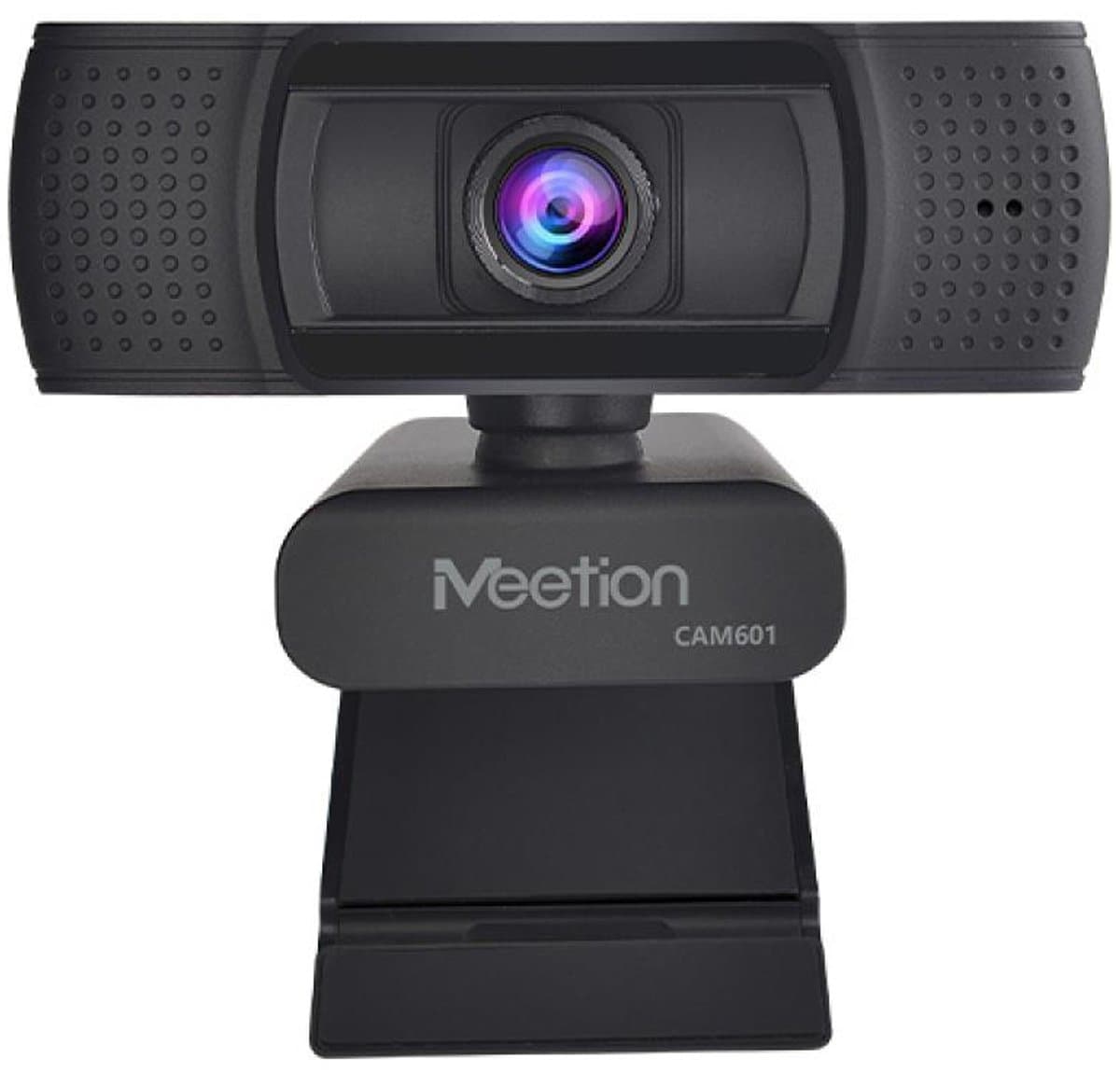Meetion CAM601 - Webcam - Full HD 1080P - Verstelbare Focus - Clip-on Design - Universele Bevestiging - Zwart