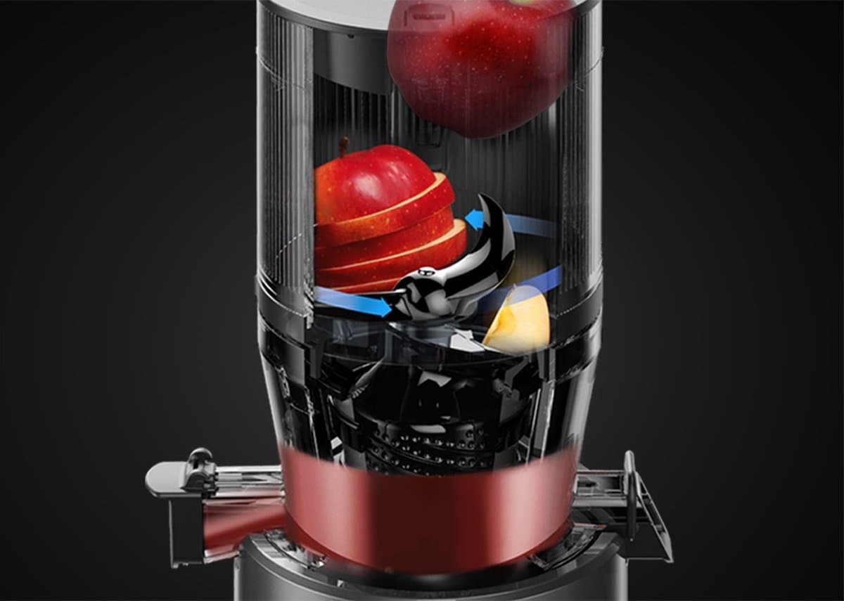 Hurom H320N Slowjuicer - Roestvrijstalen zeef, minimale pulp