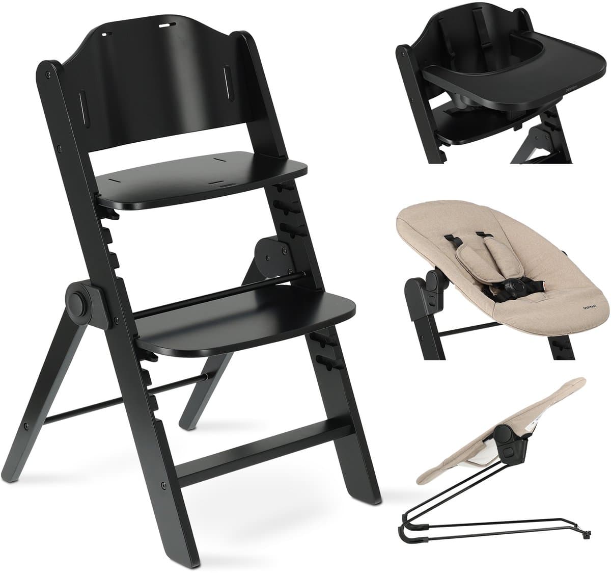 Deryan Odin Luxe Kinderstoel Met Bouncer - Nougat