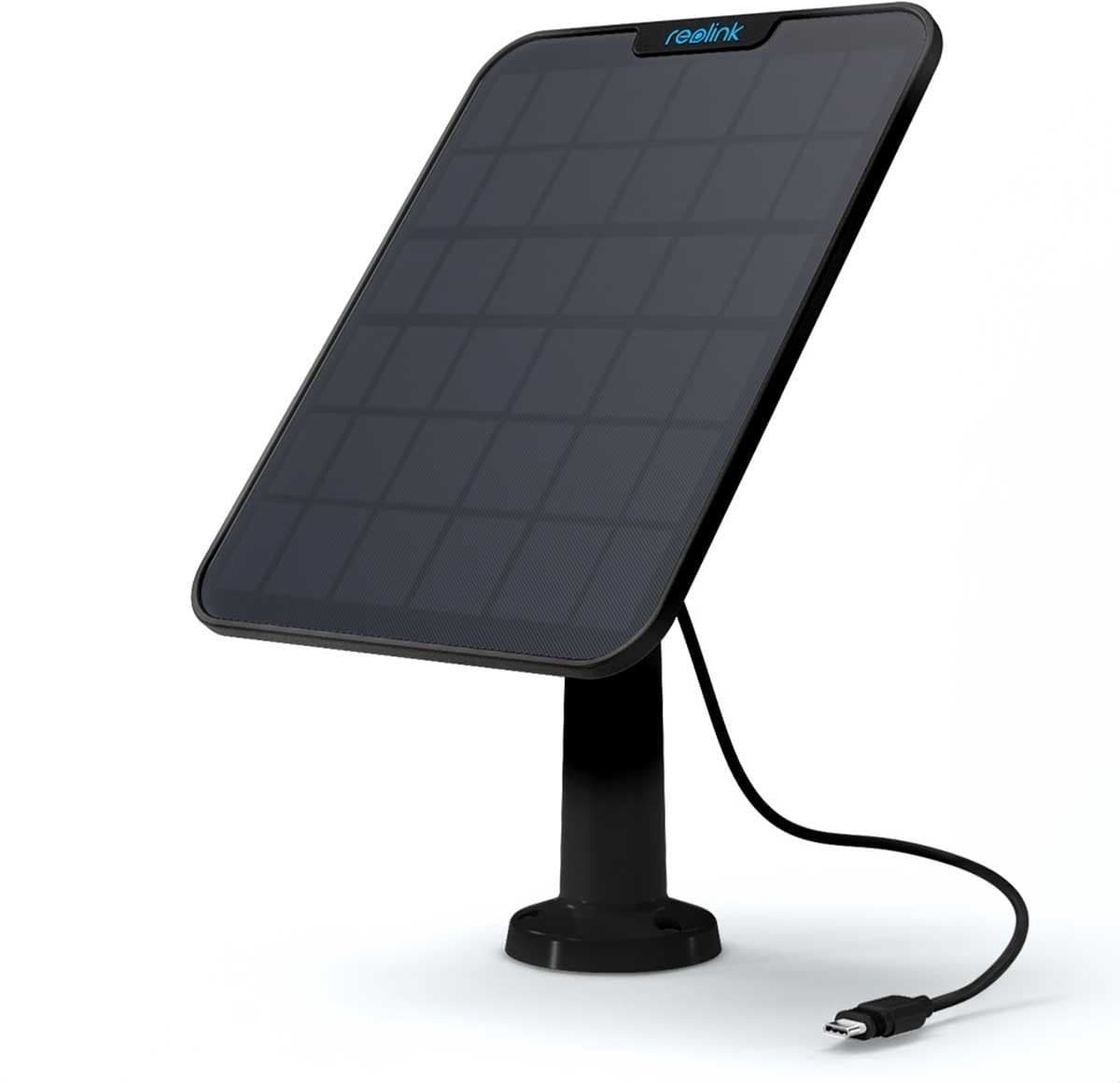 Reolink Solar Panel 2 6W Zwart met USB-C