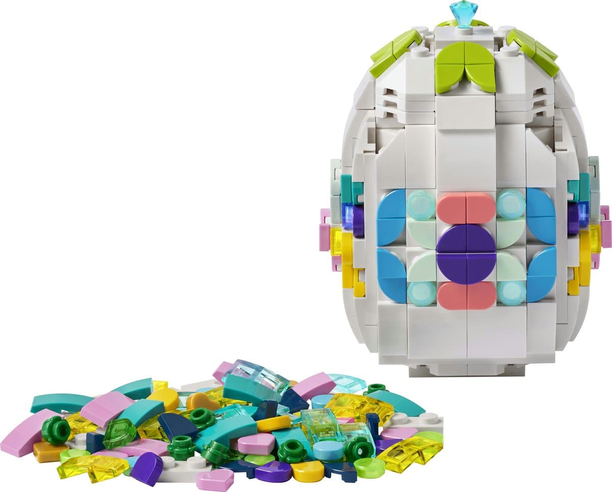 LEGO 40816 Paasei Versieren set met kleurrijke bouwstenen - afbeelding 1