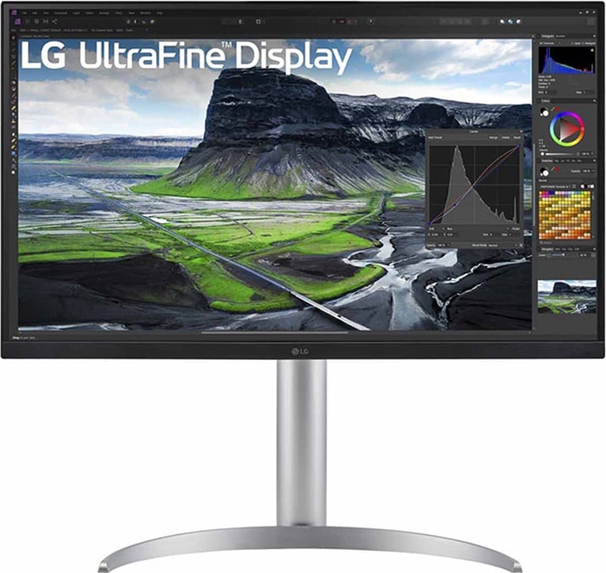 LG UltraFine 27UQ850V-W - 4K IPS Black Monitor - USB-C 90w - 27 inch