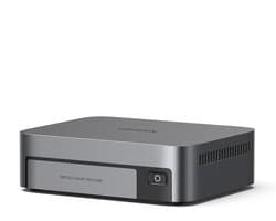 UGREEN NASync DXP480T Plus 4-bay All-Flash SSD NAS, Intel i5 1235u 10-core CPU, 8 GB DDR5 RAM, 128 GB SSD, 10 GbE-poort, Wi-Fi 6, 4 M.2 NVMe-aansluitingen, 8K HDMI, 2 TBT4 (schijfloos)