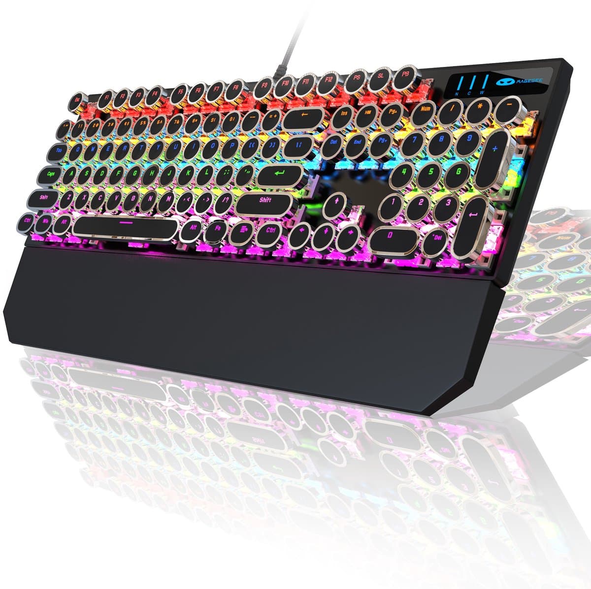 MageGee MK-Storm - Mechanisch Toetsenbord met Retro Keycaps