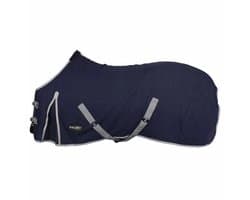 Pagony Honey Zomerdeken - Paardendeken - Maat: 205 - Donkerblauw - Katoen