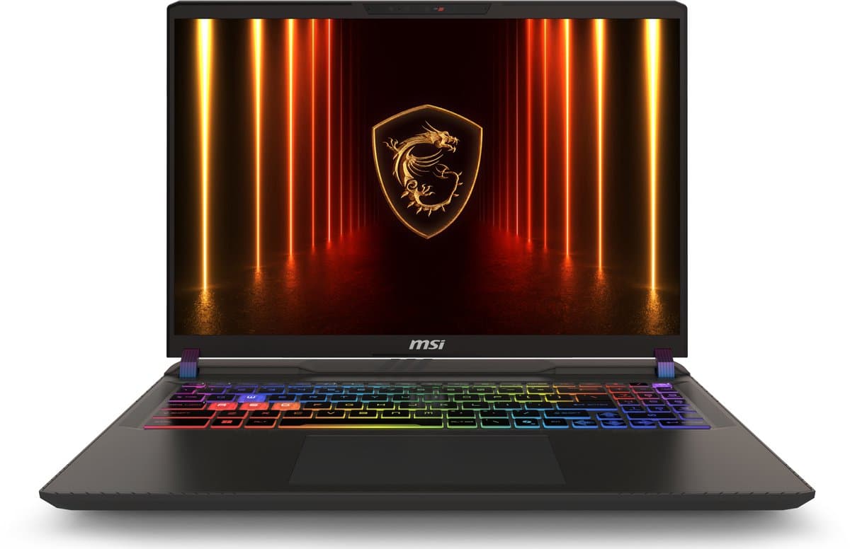 MSI Vector 16 HX AI A2XWHG-674NL - Gaming Laptop - 16 inch - RTX 5070 Ti - 32GB/1000GB