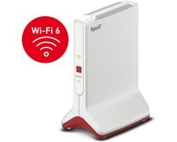 FRITZ!Repeater 6000 AX - Mesh WiFi - WiFi Versterker - Tri-Band - WiFi 6 - 1200 + 2400 + 2400 Mbps