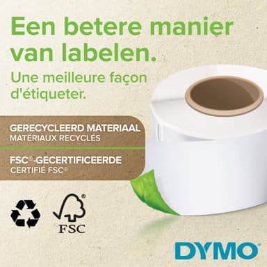 DYMO LabelWriter Labels 13x25mm - 1000 etiketten zonder inkt