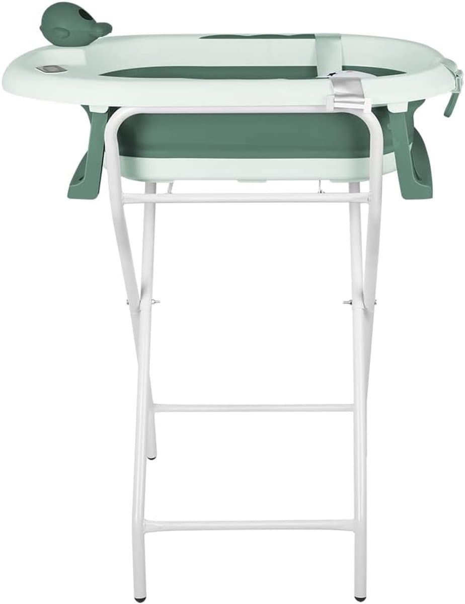 Babybadkuip met standaard - XL badkuip baby - Veilig badderen - Opvouwbaar design - 815 x 48 x 21 cm