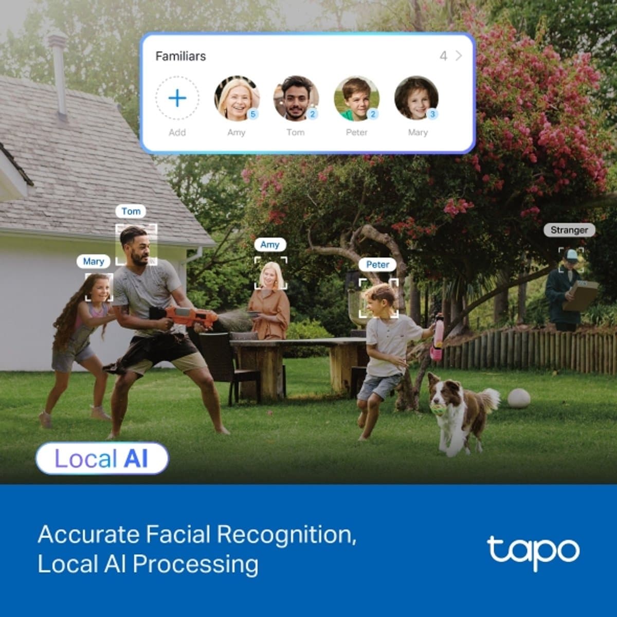 Tapo C560WS 4K 8MP buitencamera met pan tilt en AI