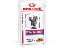Royal Canin Renal Kat - zakjes 12 x 85 g vis