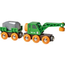 Productfoto van BRIO Kraanwagon Speelgoedvoertuig
