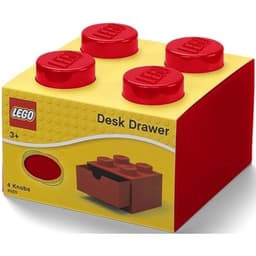 Productfoto van Room Copenhagen LEGO Brick Drawer 4 Rood
