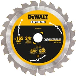 Productfoto van DEWALT Cirkelzaagblad XR 165mm