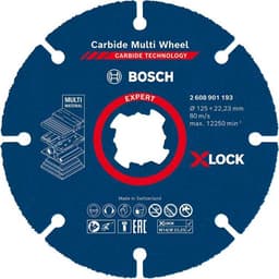 Productfoto van Bosch Expert X-LOCK Carbide MultiWheel 125mm