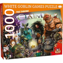 Productfoto van White Goblin Games Claim The Throne Puzzle