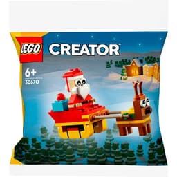 Productfoto van LEGO Creator Kerstman Sledetocht