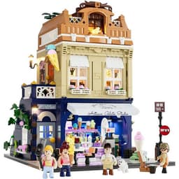 Productfoto van Lumibricks Gelato Store - LED Constructiespeelgoed