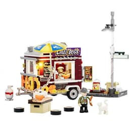 Productfoto van Lumibricks Street Fusion Hotdogkar Constructieset