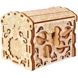Productfoto van Escape Welt Secret Treasure Box houten puzzel