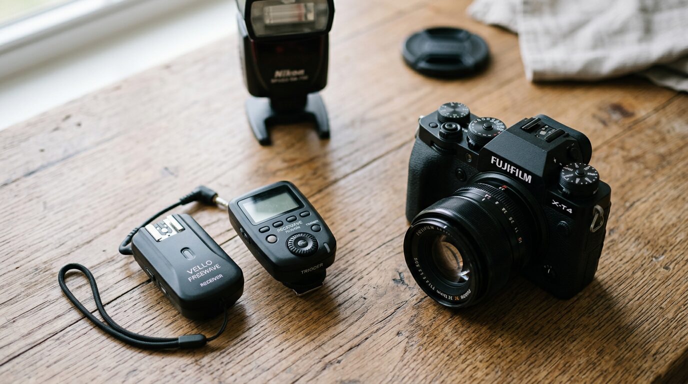 Draadloze afstandsbediening voor camera