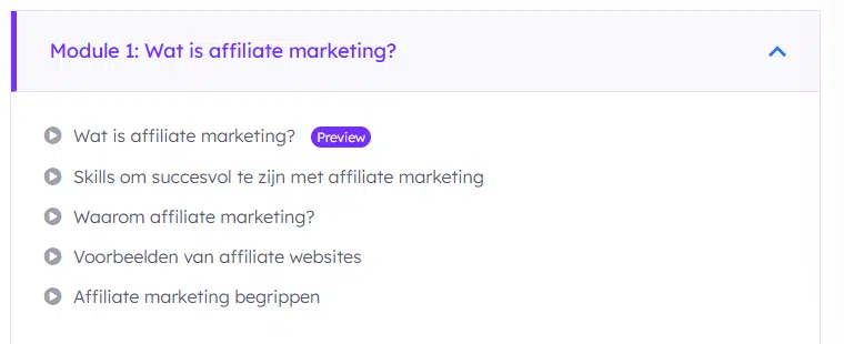 Succes met affiliate marketing review